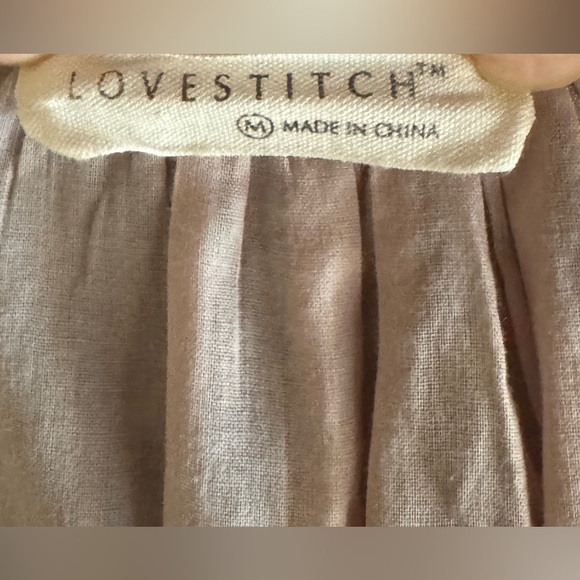 Lovestitch Blush Pleated Blouse - Picture 3 of 3